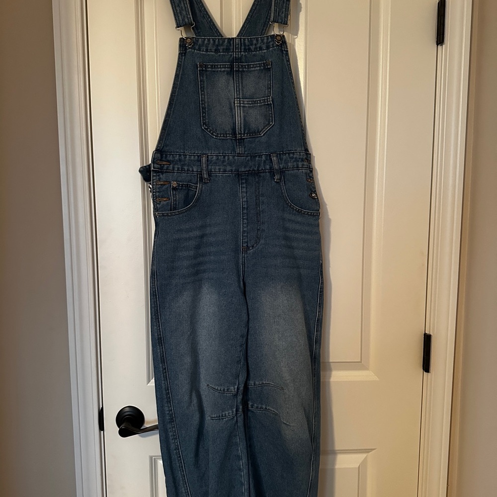 Classic Blue Denim Overalls